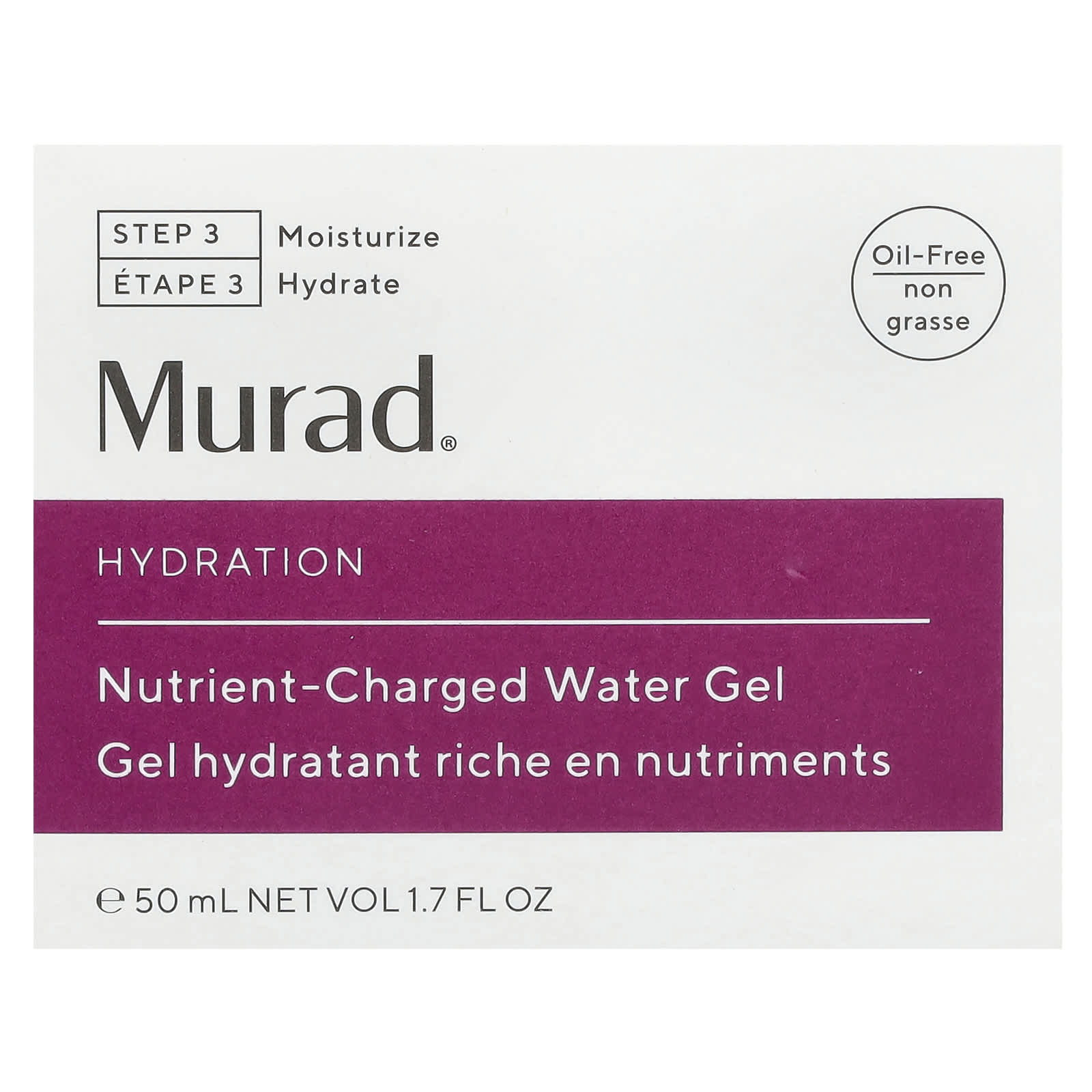Murad, Hydration, Nutrient-Charged Water Gel, 1.7 fl oz (50 ml) - Image 2
