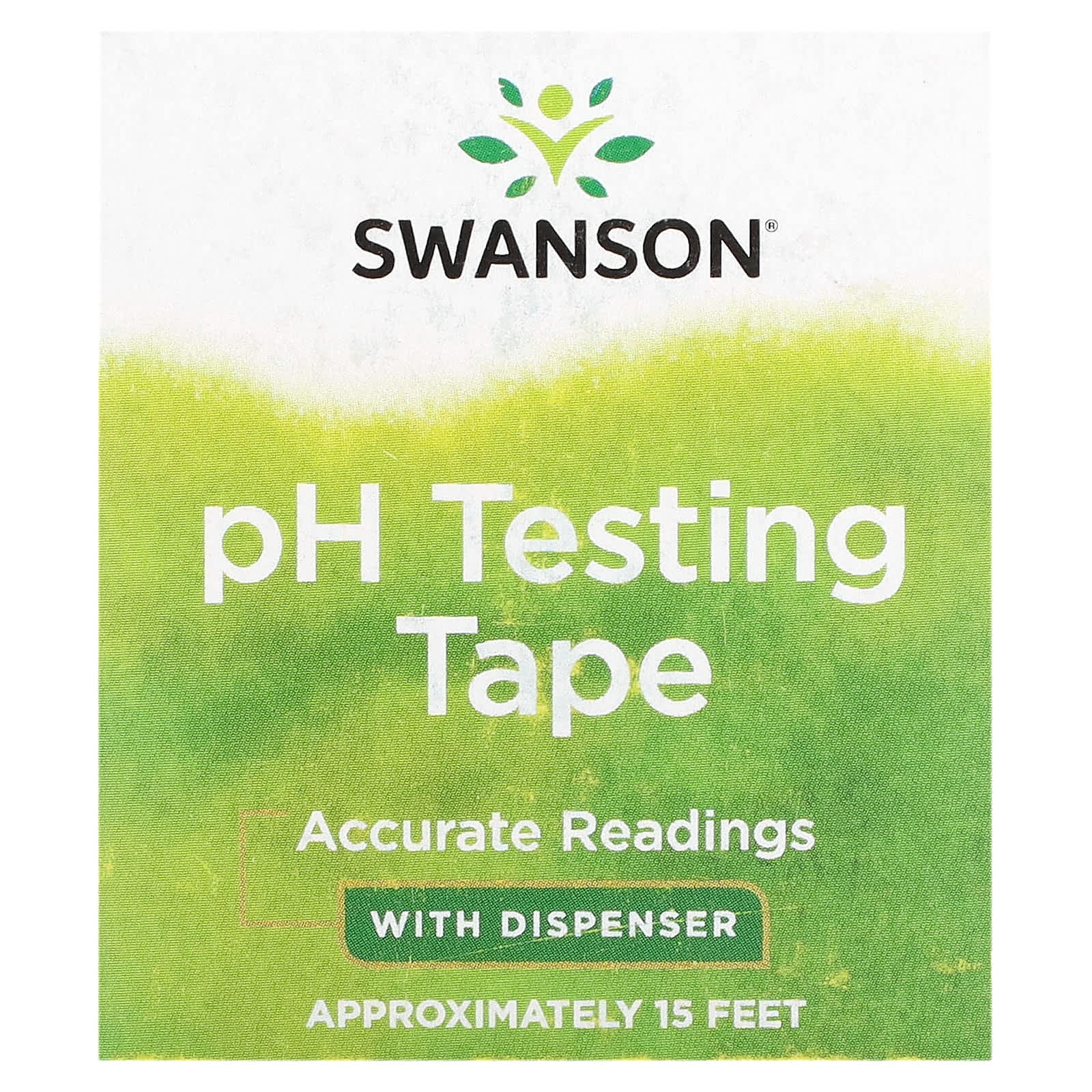 Swanson, pH Testing Tape With Dispenser, Approximately 15 Feet - Image 1