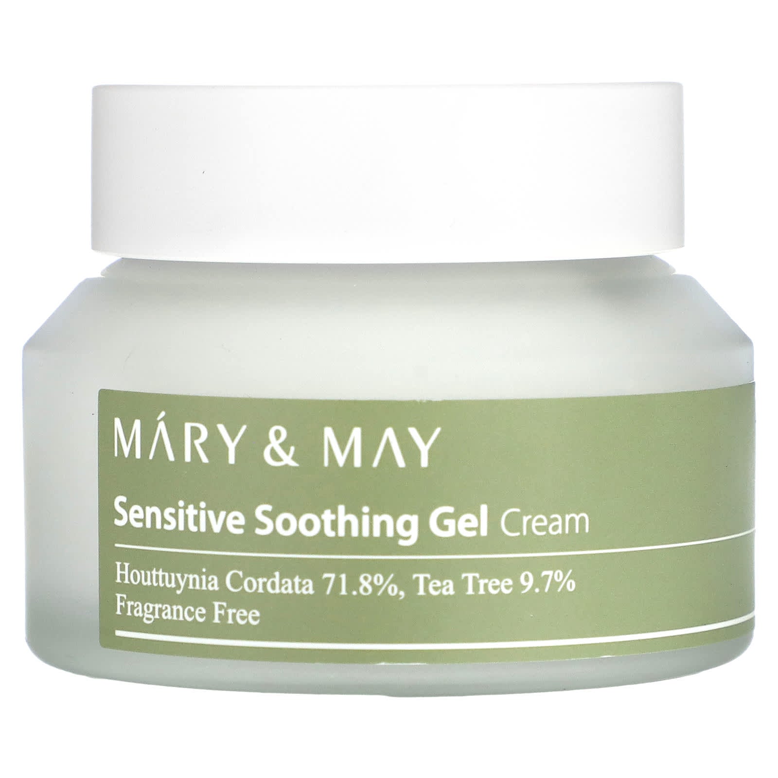 Mary & May, Sensitive Soothing Gel Cream, 2.46 oz (70 g) - Image 1