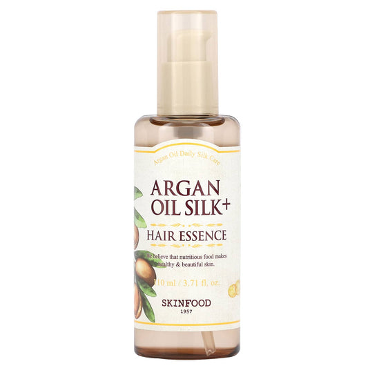 SKINFOOD, Argan Oil Silk Plus, Hair Essence, 3.71 fl oz (110 ml) - Image 1