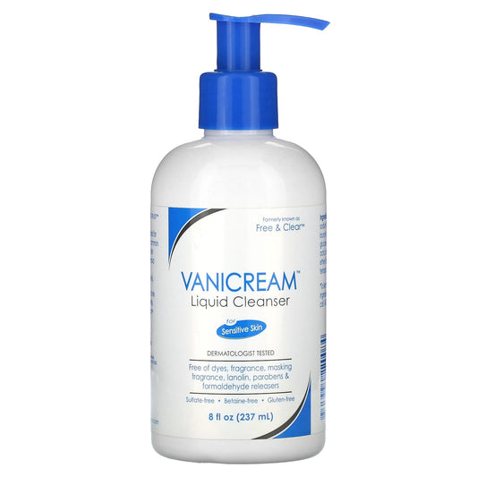 Vanicream, Liquid Cleanser, For Sensitive Skin, 8 fl oz (237 ml) - Image 1