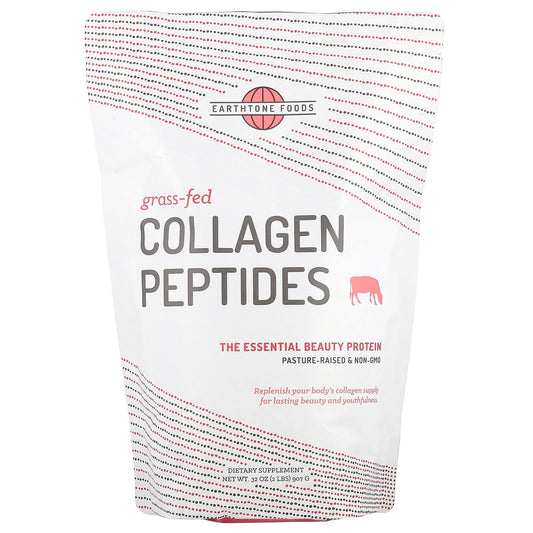 Grass Fed Collagen Peptides by Earthtone Foods - 32 oz - Image 1