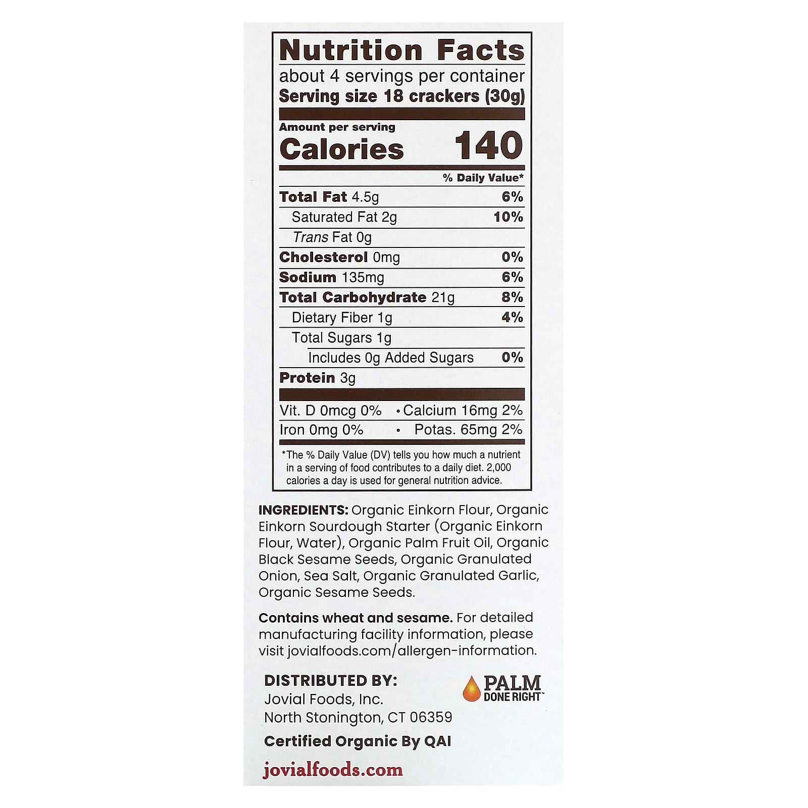<span>Organic Einkorn Sourdough Crackers for a Healthier Snack</span> - Image 2