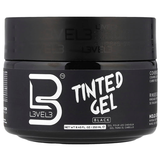 Level 3, Tinted Gel, Black , 8.45 fl oz (250 ml) - Image 1