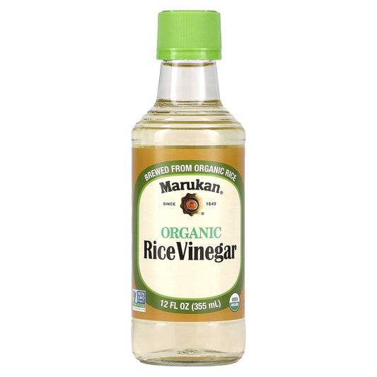 Marukan, Organic Rice Vinegar , 12 fl oz (355 ml) - Image 1