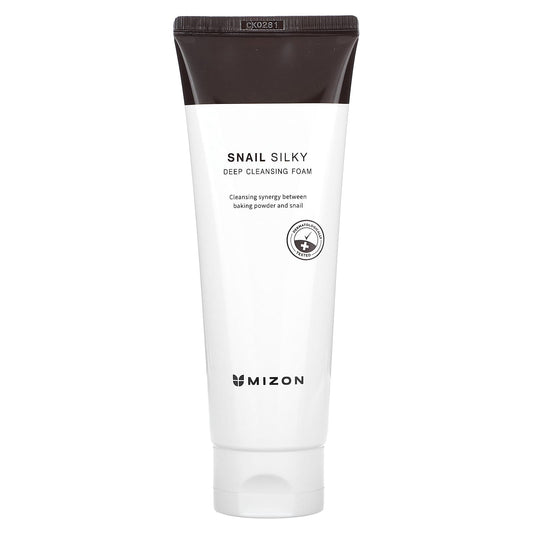 Mizon, Snail Silky Deep Cleansing Foam, 5.29 oz (150 g) - Image 1