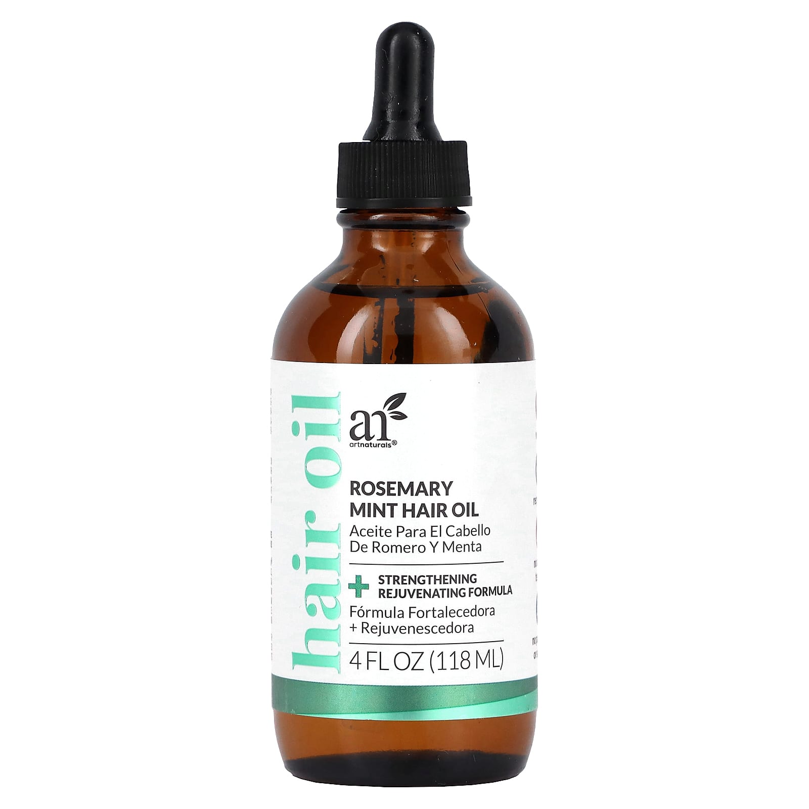 Nourishing Rosemary Mint Hair Oil for Scalp & Hair Care - Image 1