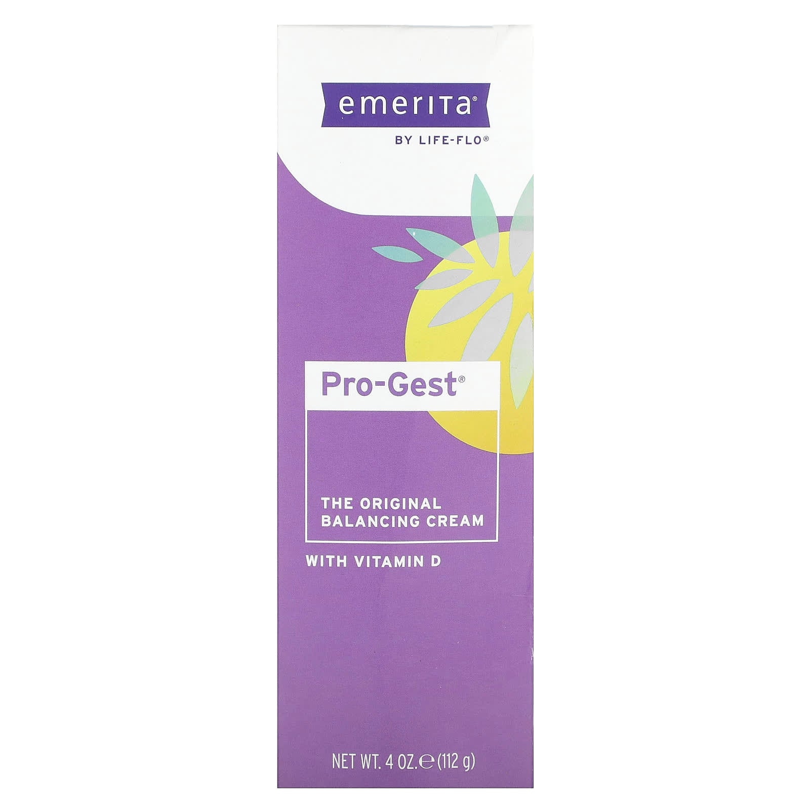 Emerita Pro-Gest Balancing Cream with Vitamin D3 - 4 oz (112 g) - Image 2