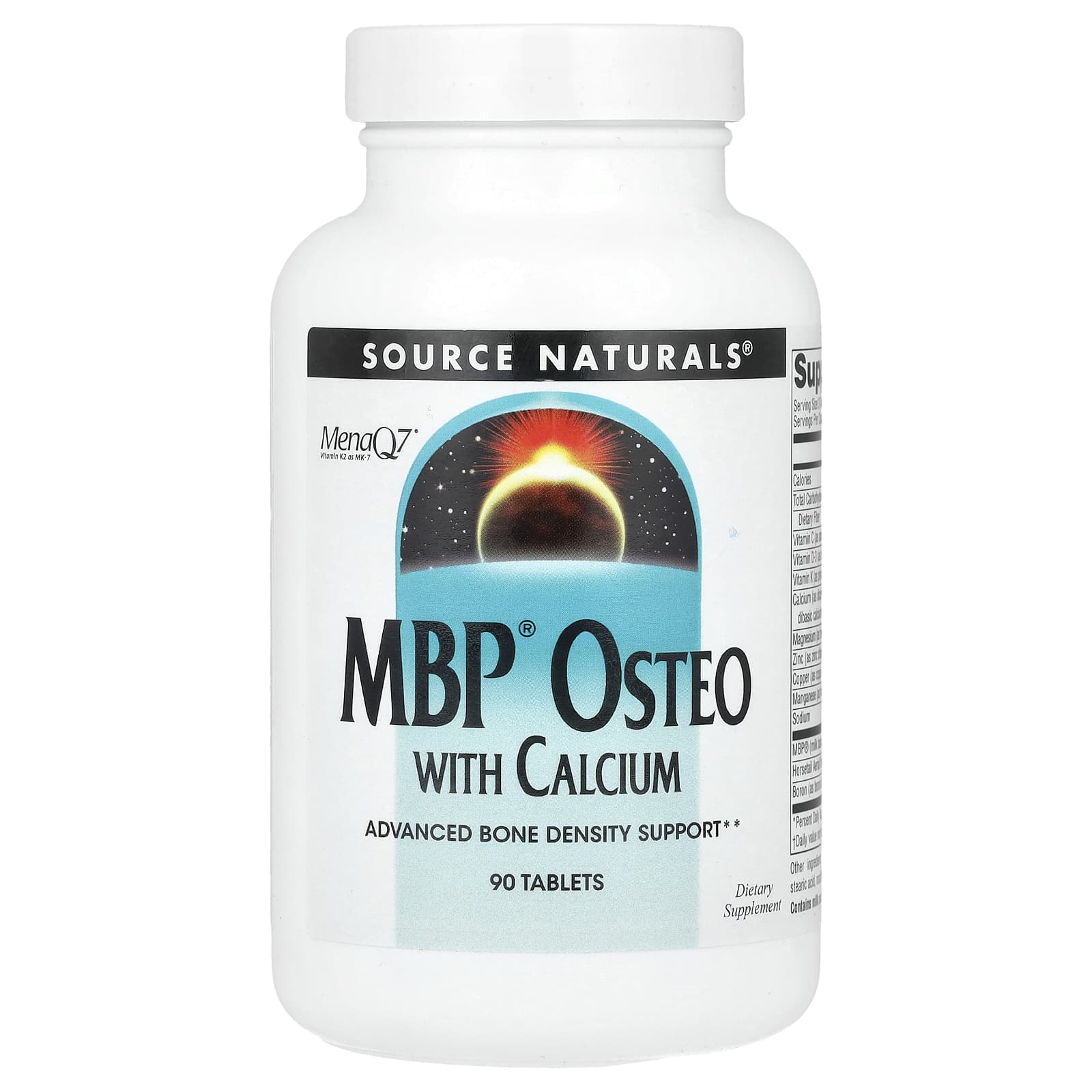 Source Naturals, MBP® Osteo with Calcium, 90 Tablets - Image 1