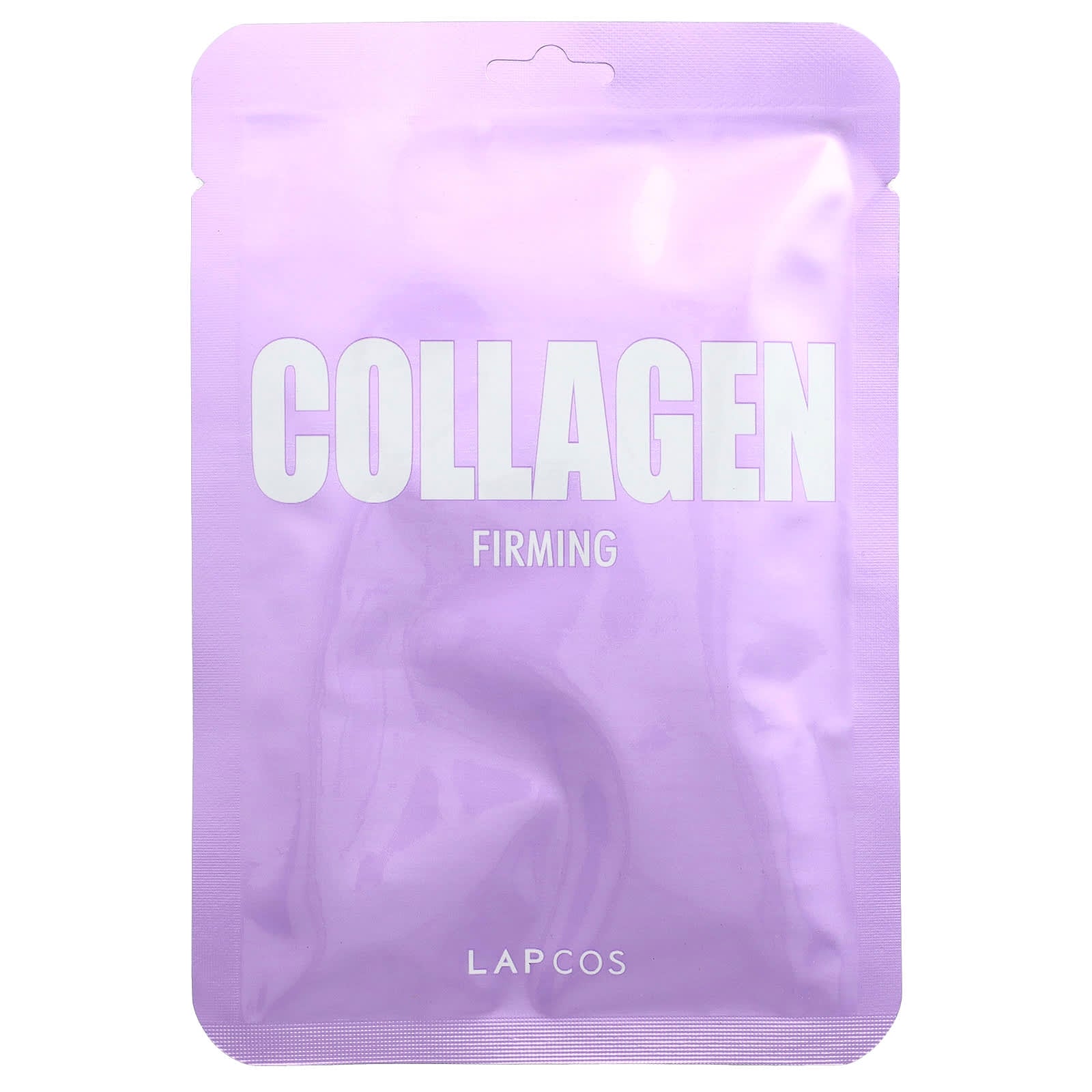 Lapcos, Collagen Firming Beauty Sheet Mask, 1 Sheet, 0.84 fl oz (25 ml) - Image 1