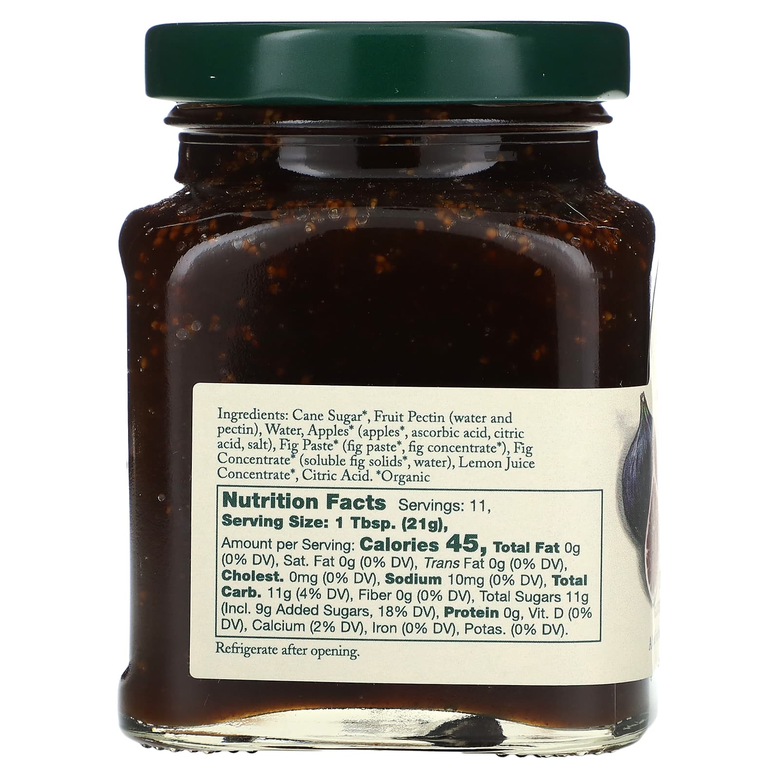 Stonewall Kitchen, Organic Classic Fig Jam, 8.5 oz (241 g) - Image 2