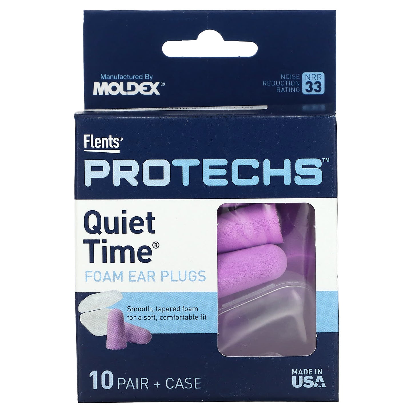 Effective Noise Reduction Ear Plugs by Flents for Comfortable Sleep - Image 1