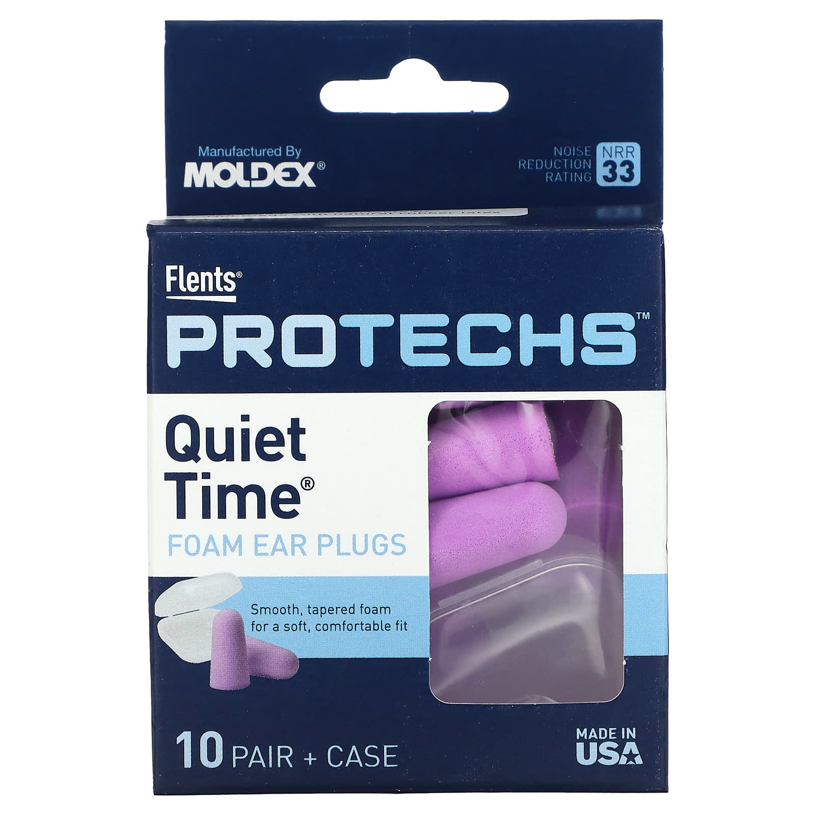 Effective Noise Reduction Ear Plugs by Flents for Comfortable Sleep - Image 1