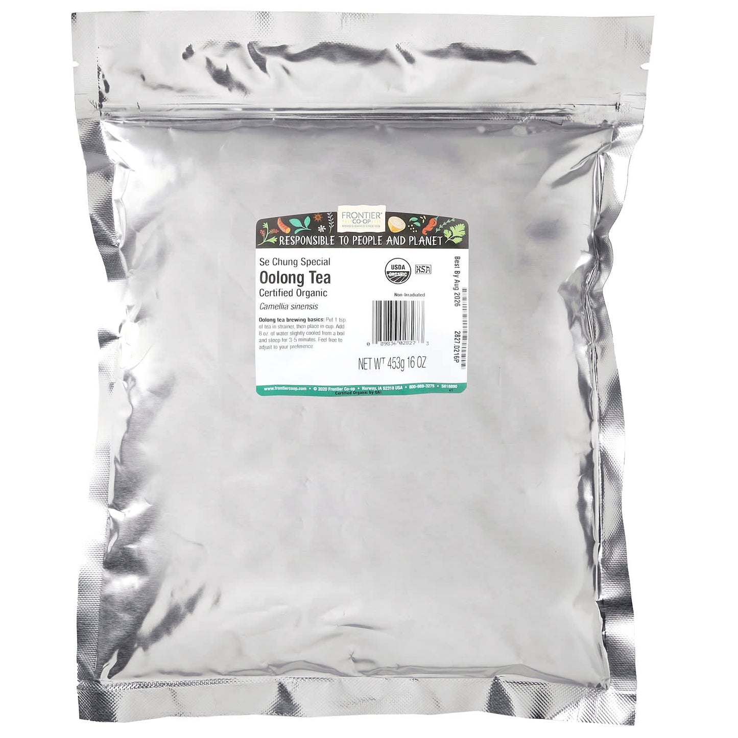 Se Chung Special Oolong Tea - Organic, USDA Certified, 16 oz - Image 2