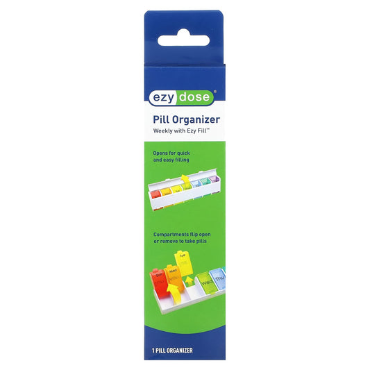 Weekly Medication Organizer with Easy Fill Compartments by Ezy Dose - Image 1