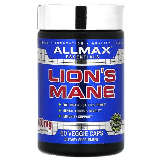 Boost Brain Health with ALLMAX Lion's Mane Supplements - Image 1