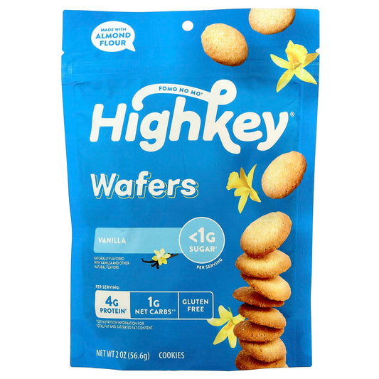 HighKey Vanilla Wafers, Low Carb, Gluten Free, Keto Friendly - Image 1