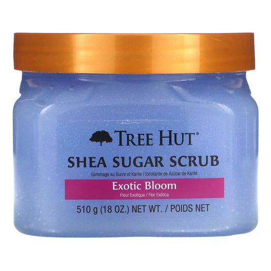 Tree Hut, Shea Sugar Scrub, Exotic Bloom , 18 oz (510 g) - Image 1