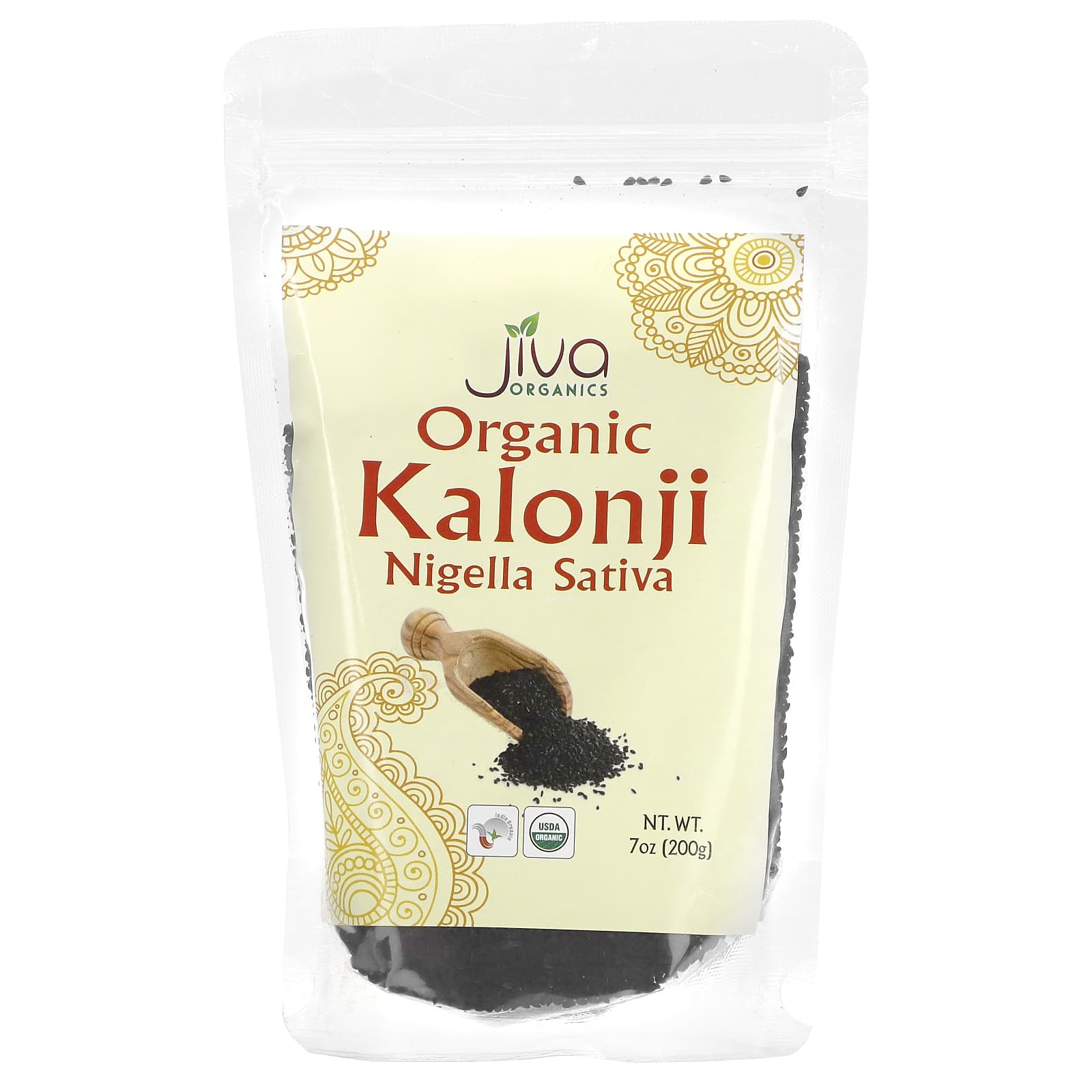 Organic Kalonji Seeds by Jiva Organics - USDA Certified - Image 1