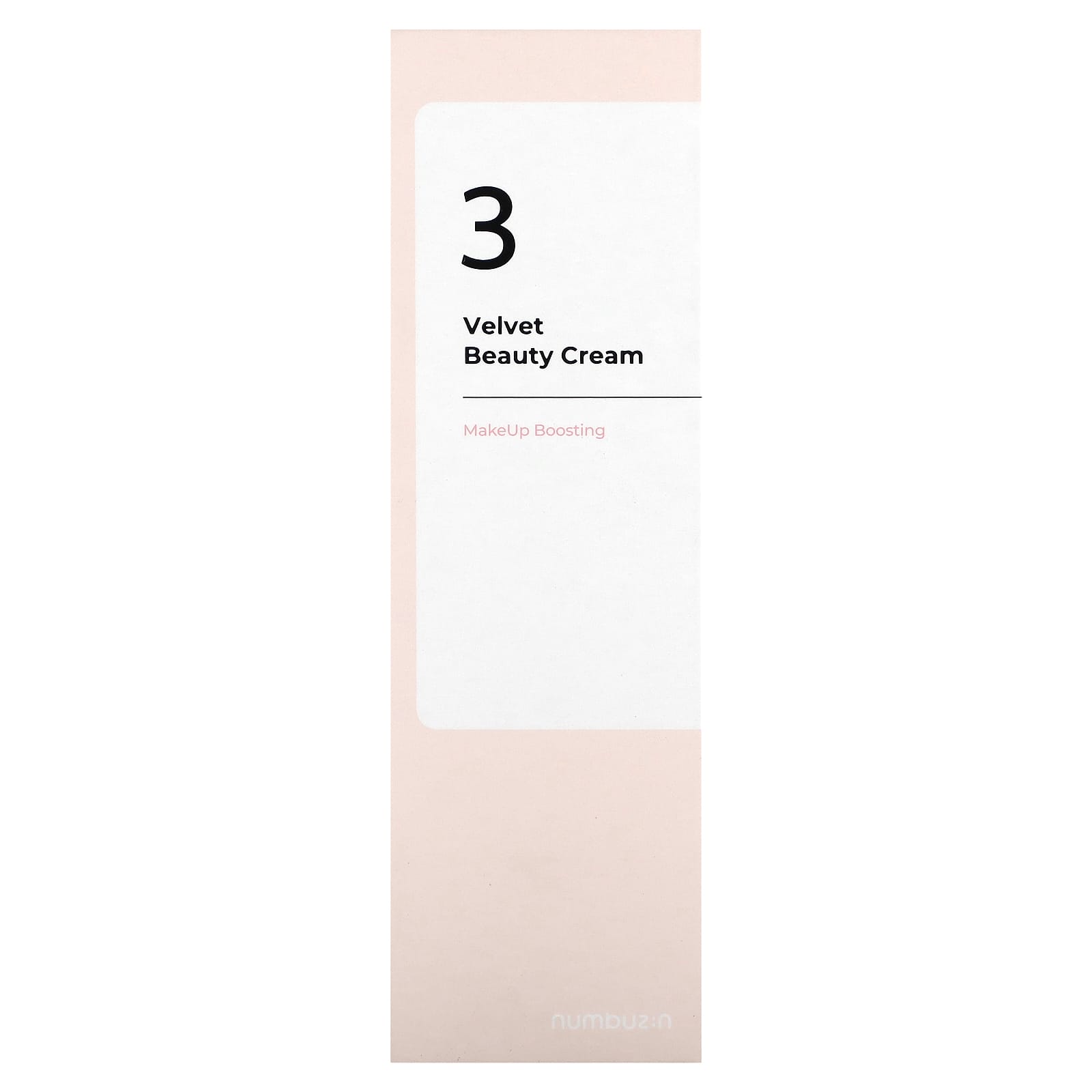 Numbuzin, No.3 Velvet Beauty Cream, Makeup Boosting, 2.02 fl oz (60 ml) - Image 2