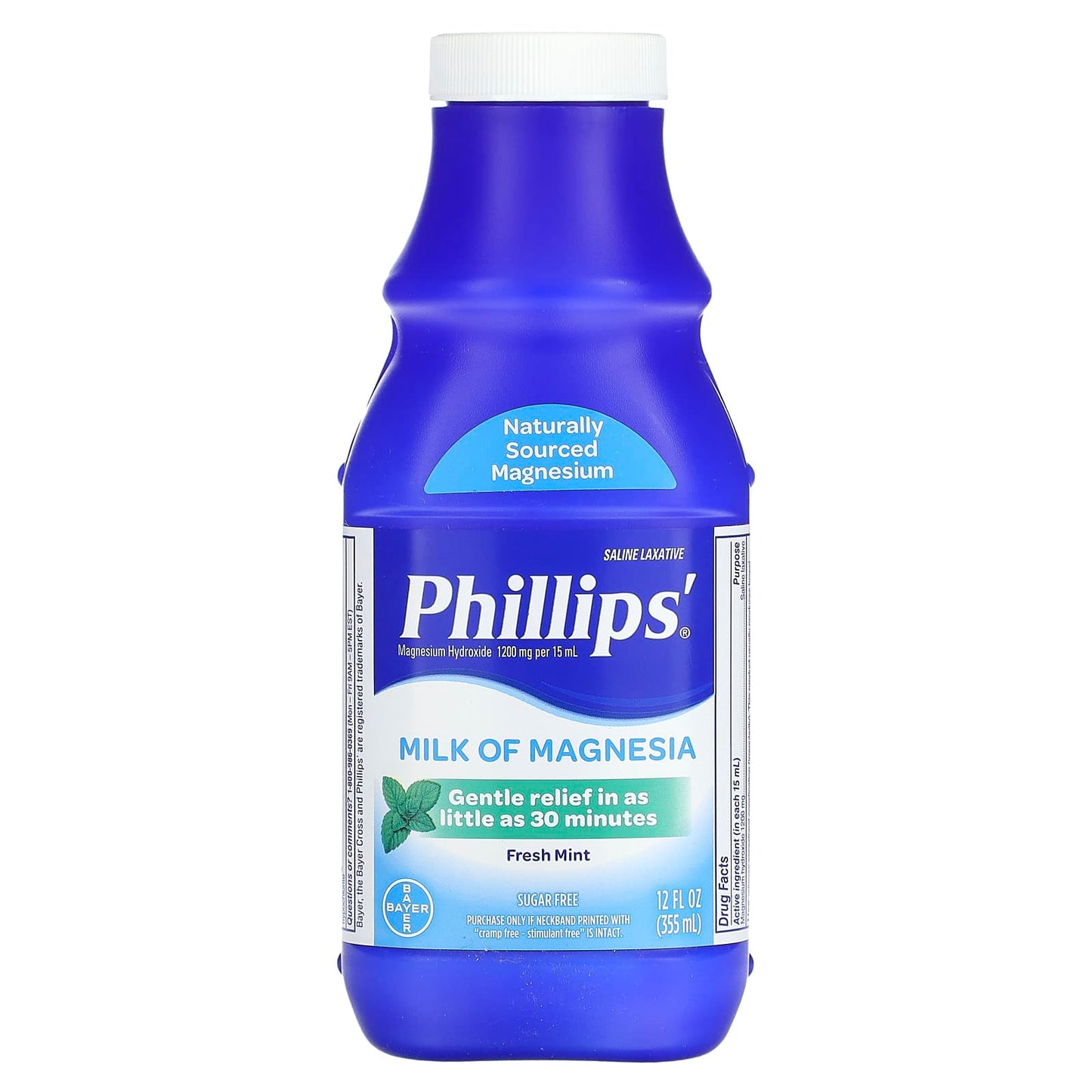 Phillip's, Milk of Magnesia, Fresh Mint, 12 fl oz (355 ml) - Image 1
