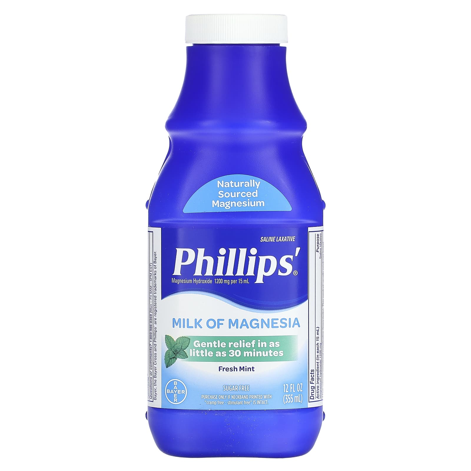 Phillip's, Milk of Magnesia, Fresh Mint, 12 fl oz (355 ml) - Image 1