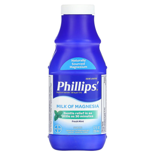 Phillip's, Milk of Magnesia, Fresh Mint, 12 fl oz (355 ml) - Image 1