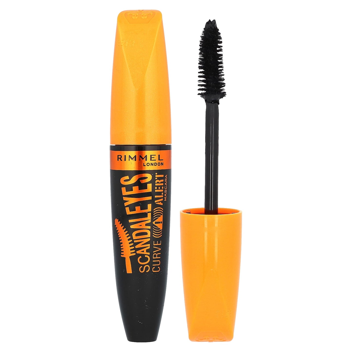 Rimmel London, Scandal'Eyes, Curve Alert Mascara, 001 Black, 0.41 fl oz (12 ml) - Image 1