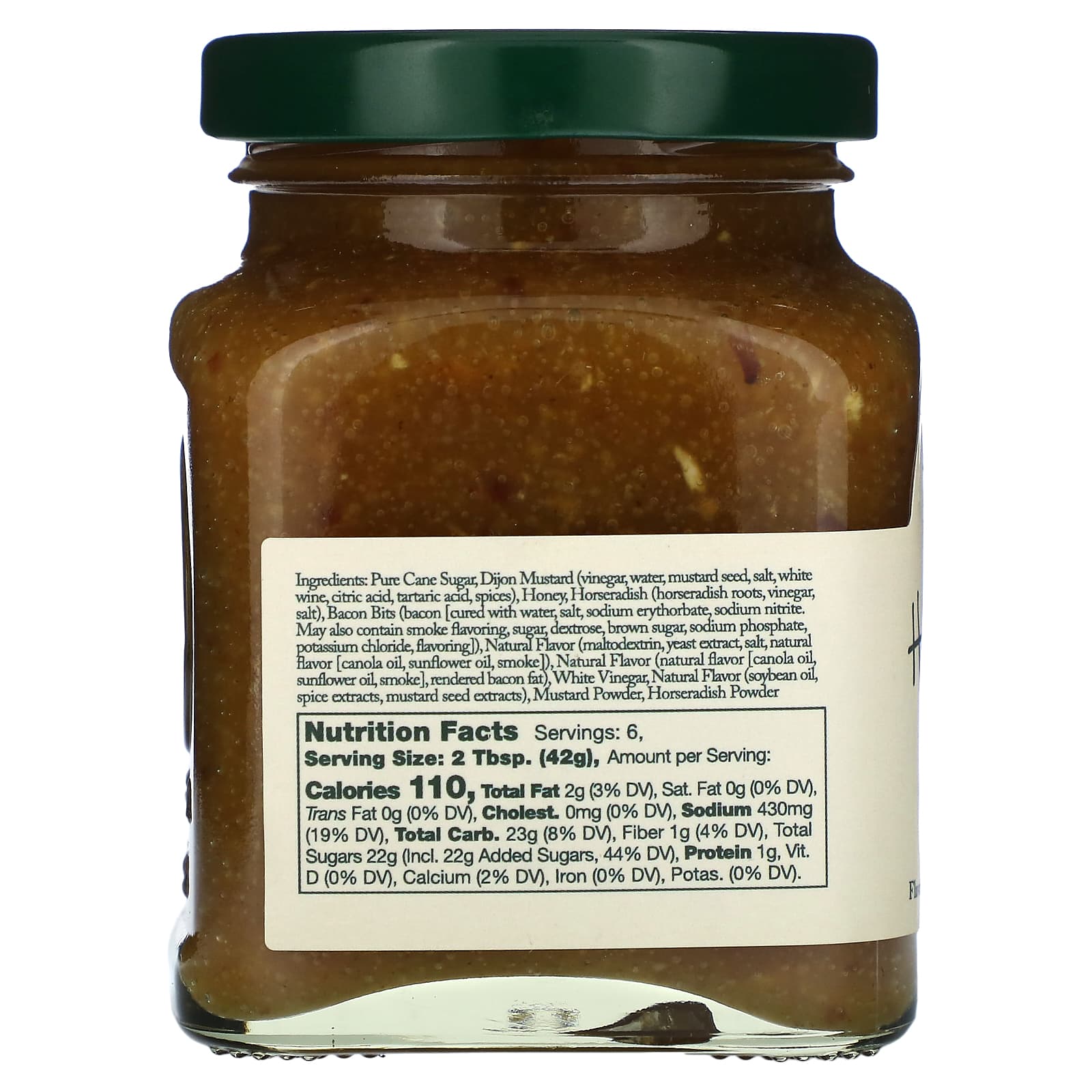Stonewall Kitchen, Horseradish Bacon Mustard Dip, 8.75 oz (248 g) - Image 2