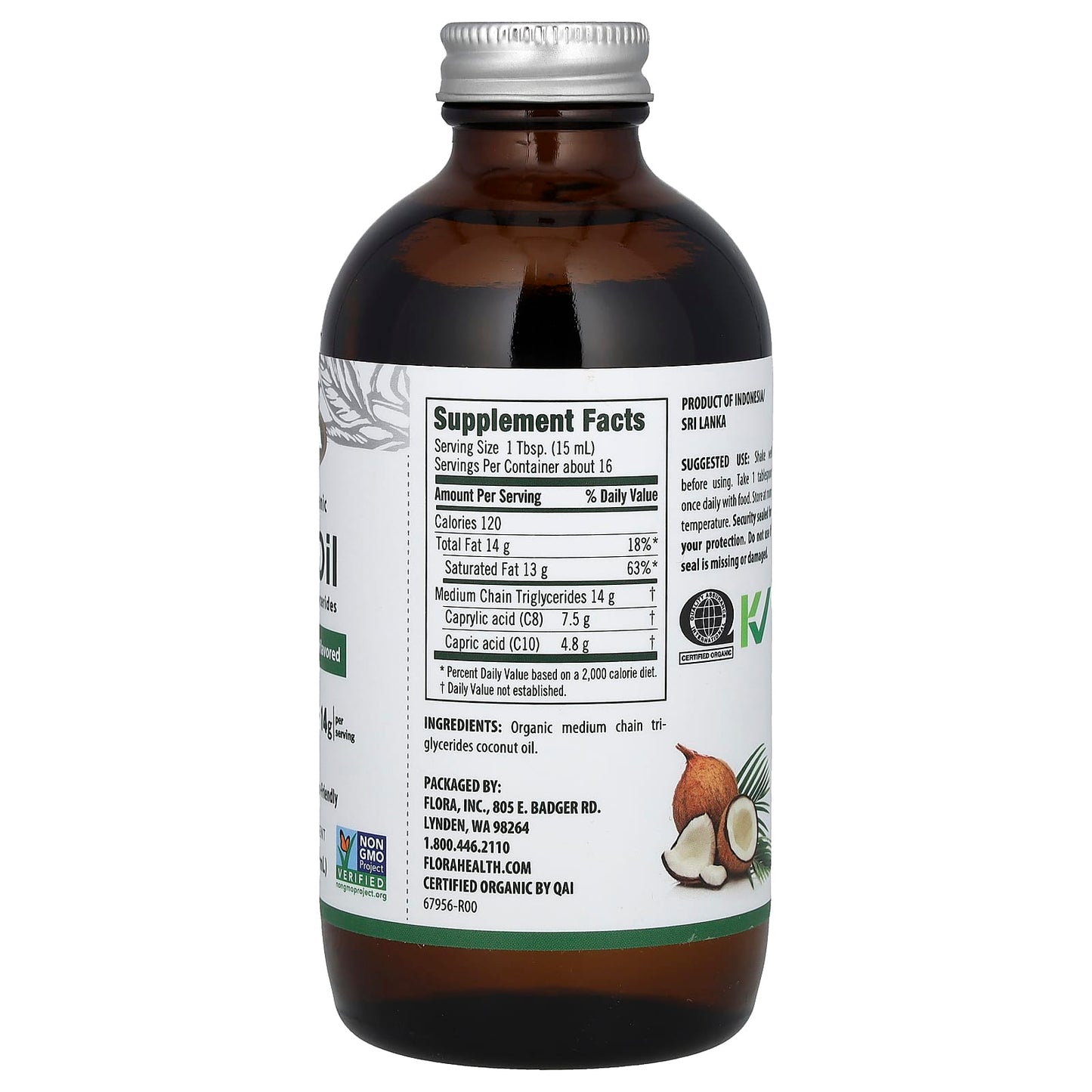 Certified Organic MCT Oil for Sustainable Energy & Brain Function - Image 2