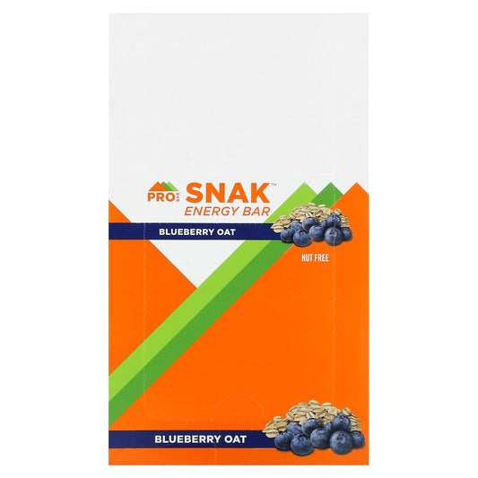 ProBar, SNAK™, Energy Bar, Blueberry Oat, 12 Bars, 1.6 oz (45 g) Each - Image 1