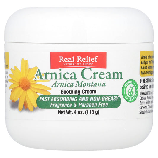 Relieve Pain with Fragrance-Free Arnica Cream by Homeolab USA - 4 oz - Image 1
