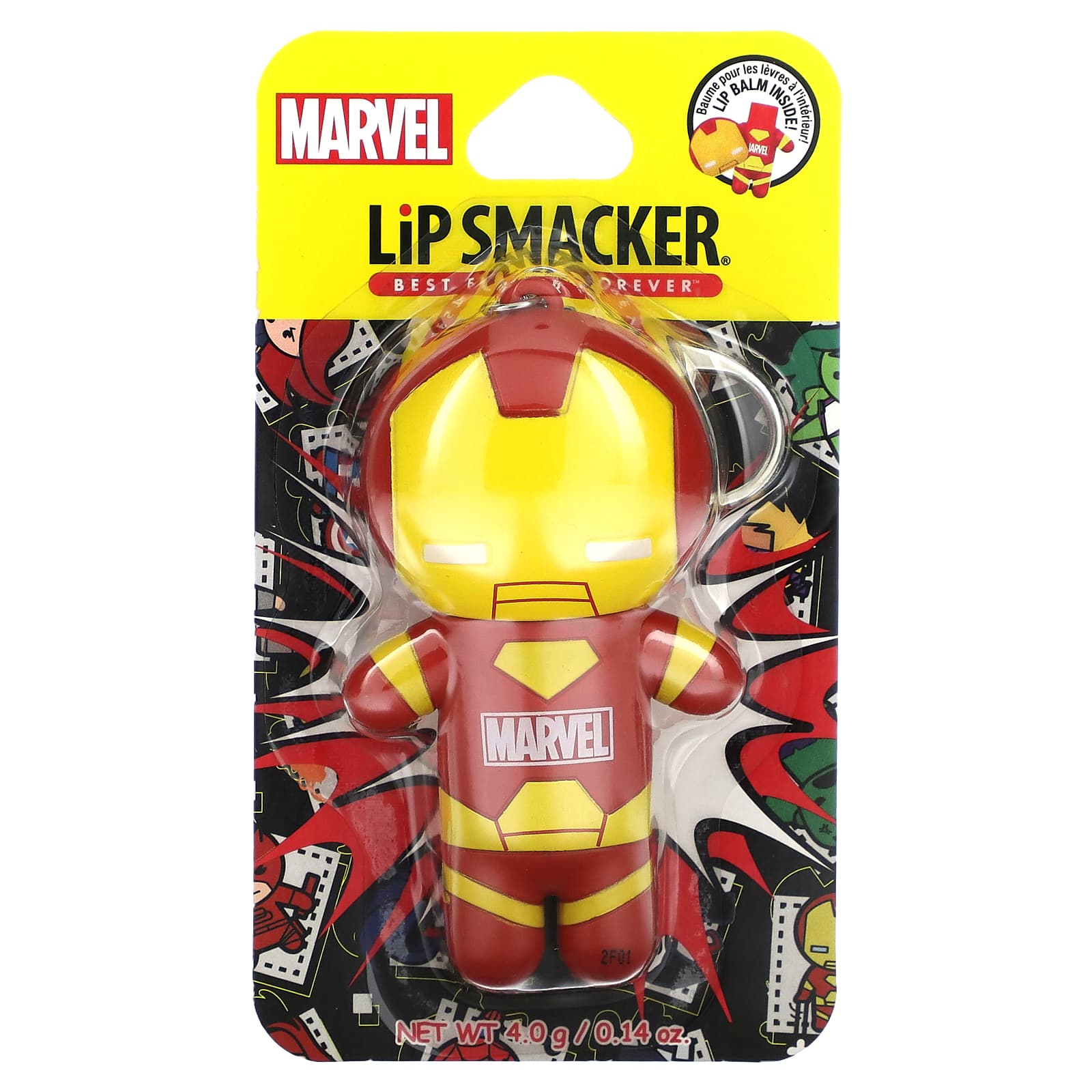 Lip Smacker, Marvel Iron Man, Lip Balm, Billionaire Punch, 0.14 oz (4 g) - Image 2