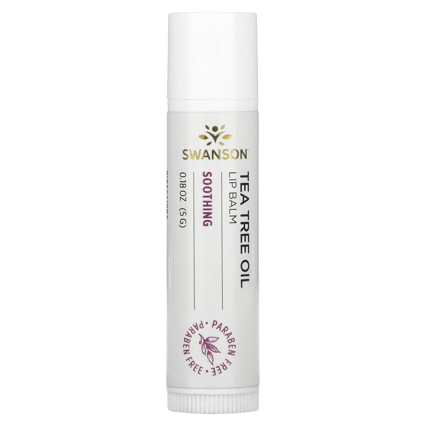Swanson, Tea Tree Oil Lip Balm, 0.18 oz (5 g) - Image 1
