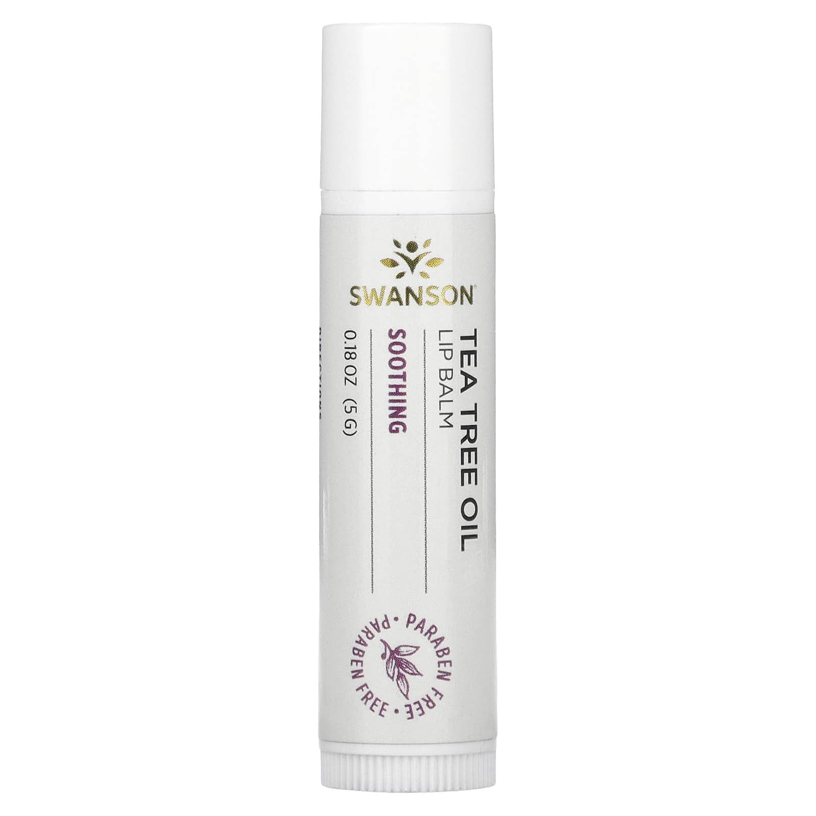 Swanson, Tea Tree Oil Lip Balm, 0.18 oz (5 g) - Image 1