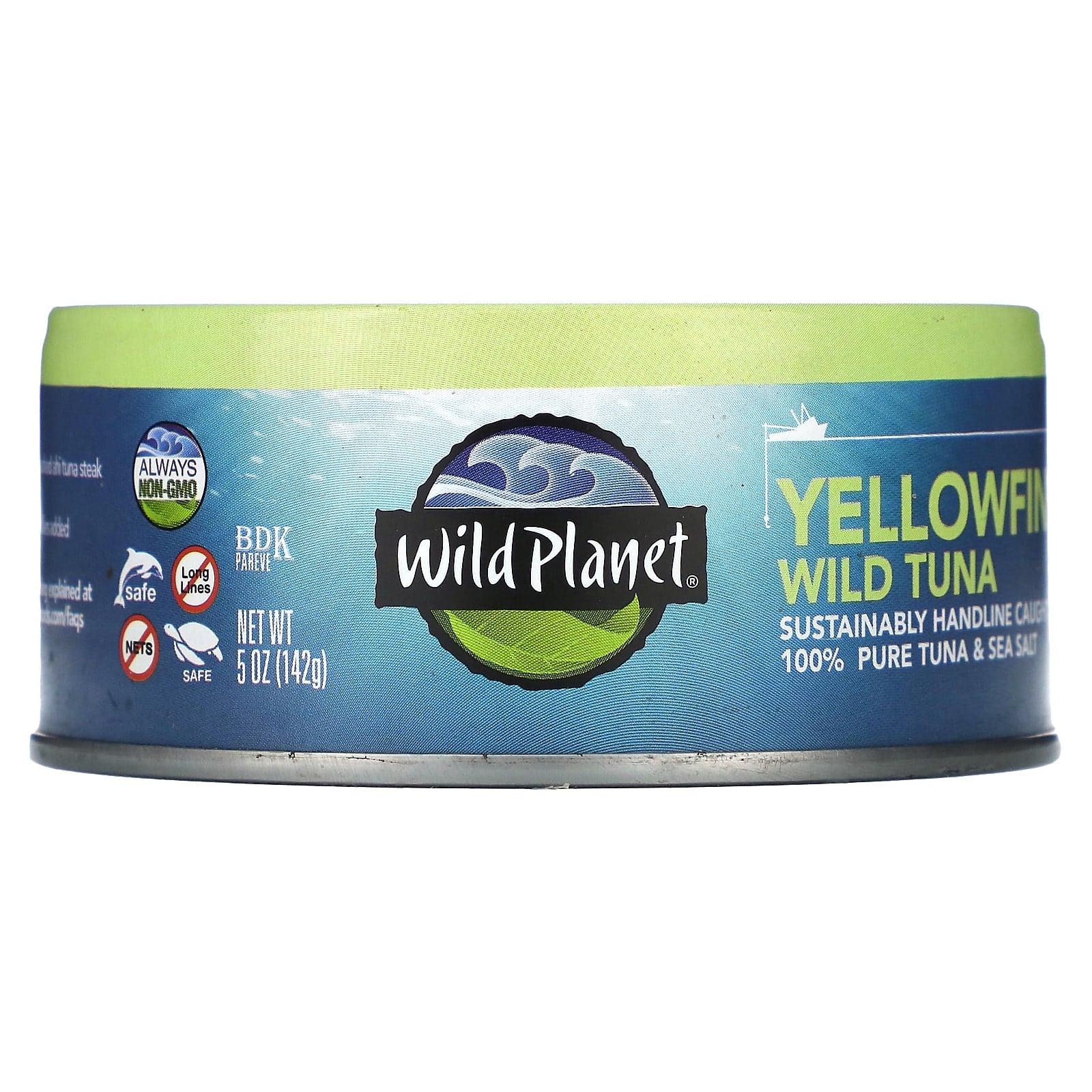 Wild Planet, Yellowfin Wild Tuna , 5 oz (142 g) - Image 1