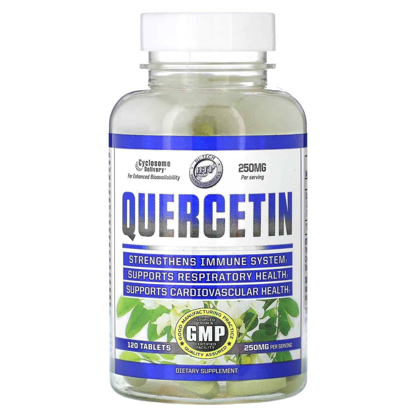 Boost Immune System with Hi Tech Pharmaceuticals Quercetin 250mg - Image 1