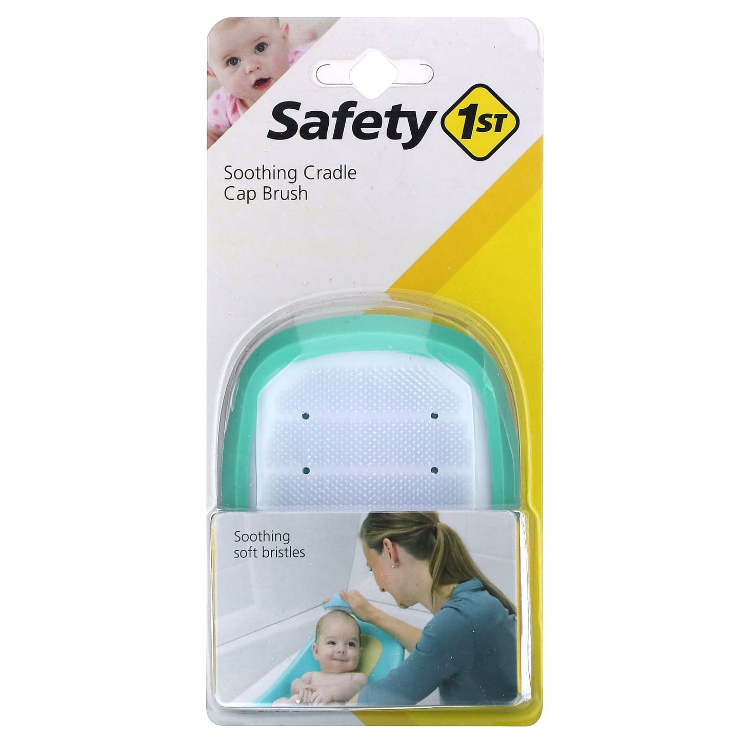 Safety 1st, Soothing Cradle Cap Brush, 1 Brush - Image 1