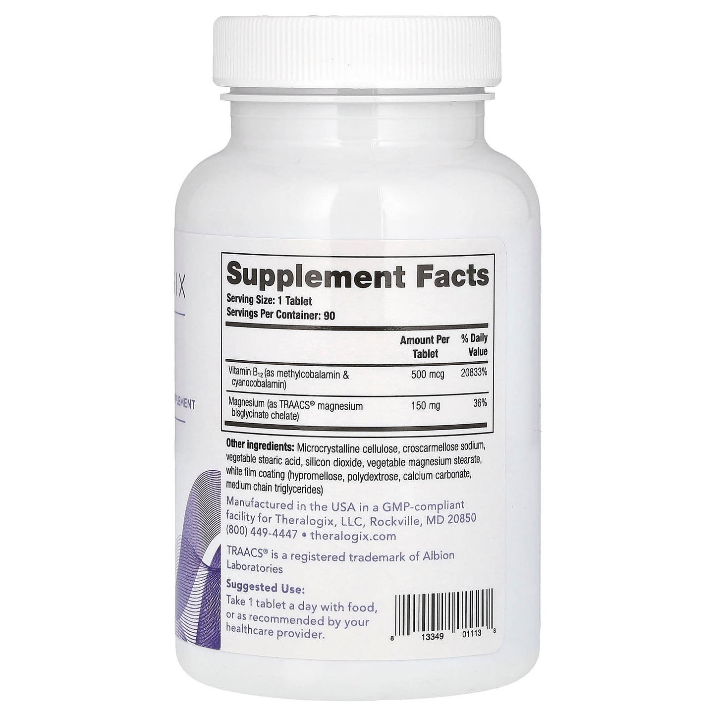 Theralogix, Remplir, 90 Tablets - Image 2