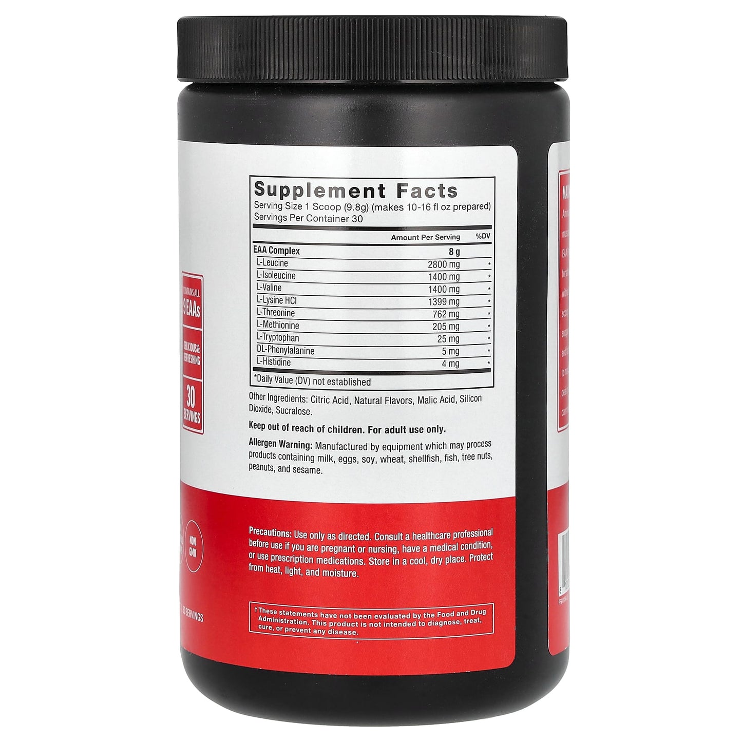 Force Factor EAA Powder - Cherry Limeade Flavor - Image 2