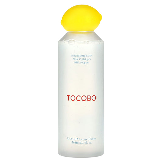 Tocobo, AHA BHA Lemon Toner, 5.07 fl oz (150 ml) - Image 1