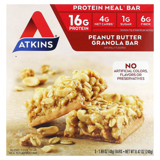 Low-Carb Protein Meal Bars by Atkins - 5 Count - Image 1