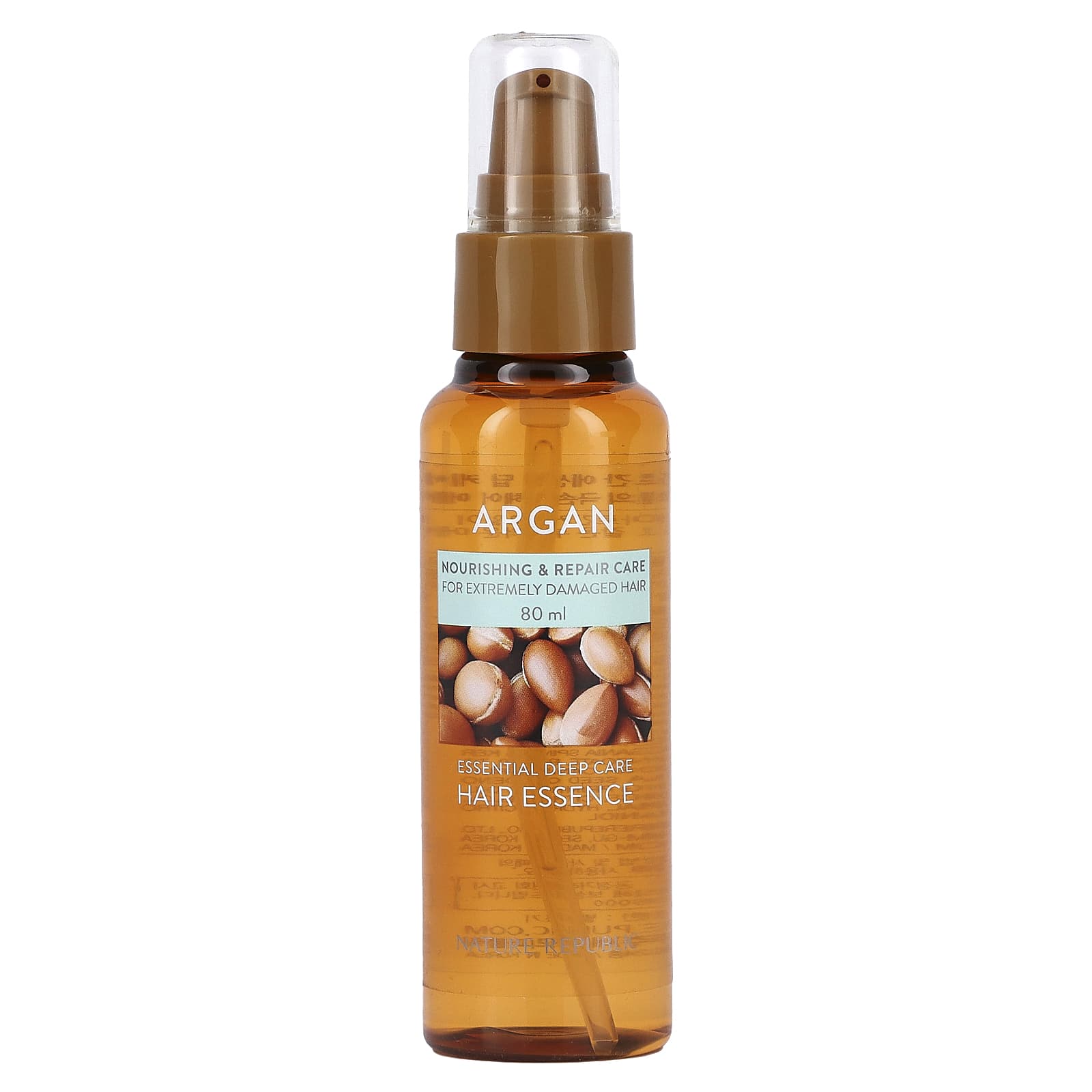 Nature Republic, Argan Essential Deep Care Hair Essence, 2.7 fl oz (80 ml) - Image 1
