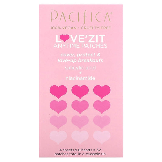 Pacifica, Love'Zit Anytime Patches, 32 Patches - Image 1
