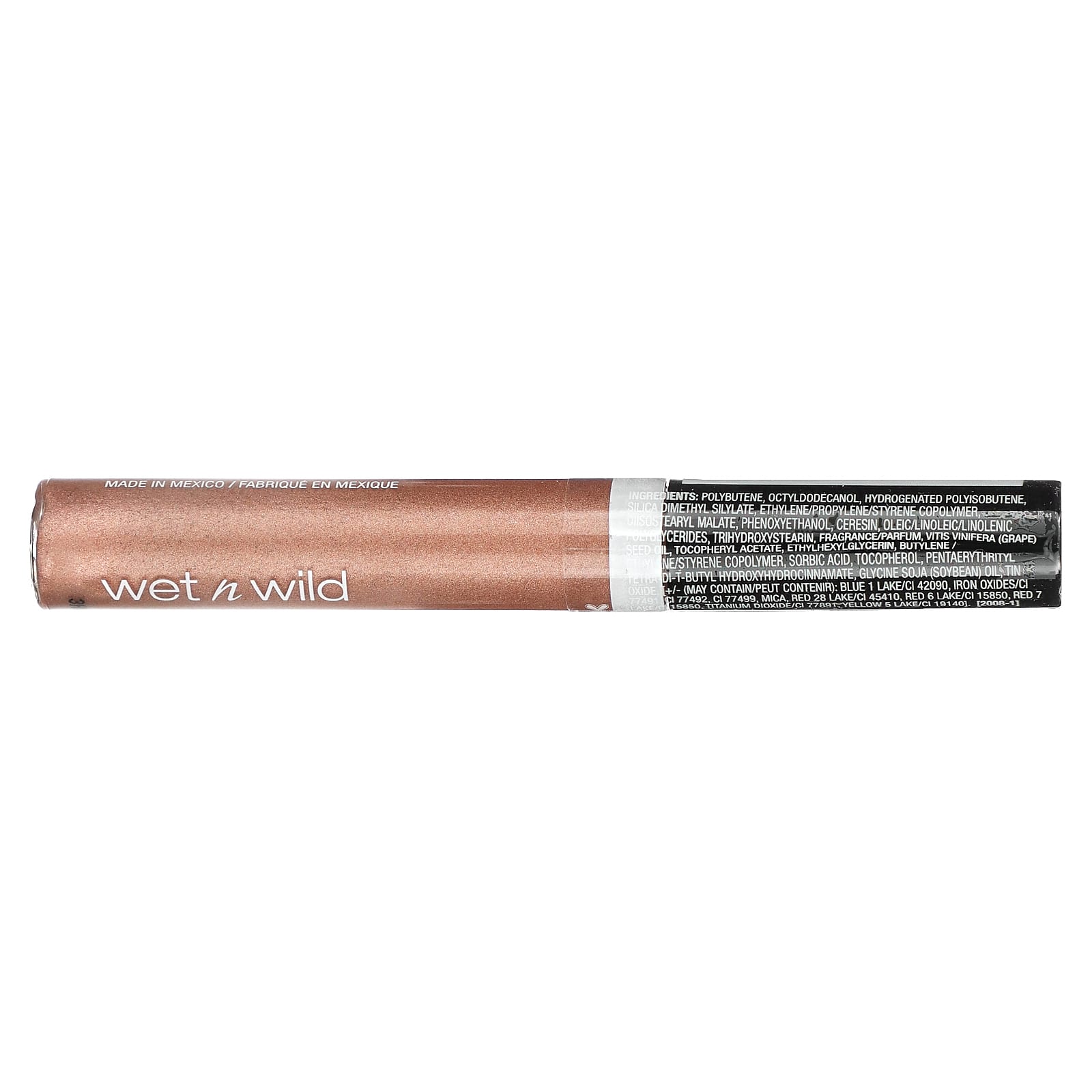 wet n wild, MegaSlicks, Lip Gloss, 555B Rose Gold, 0.2 fl oz (6 ml) - Image 2