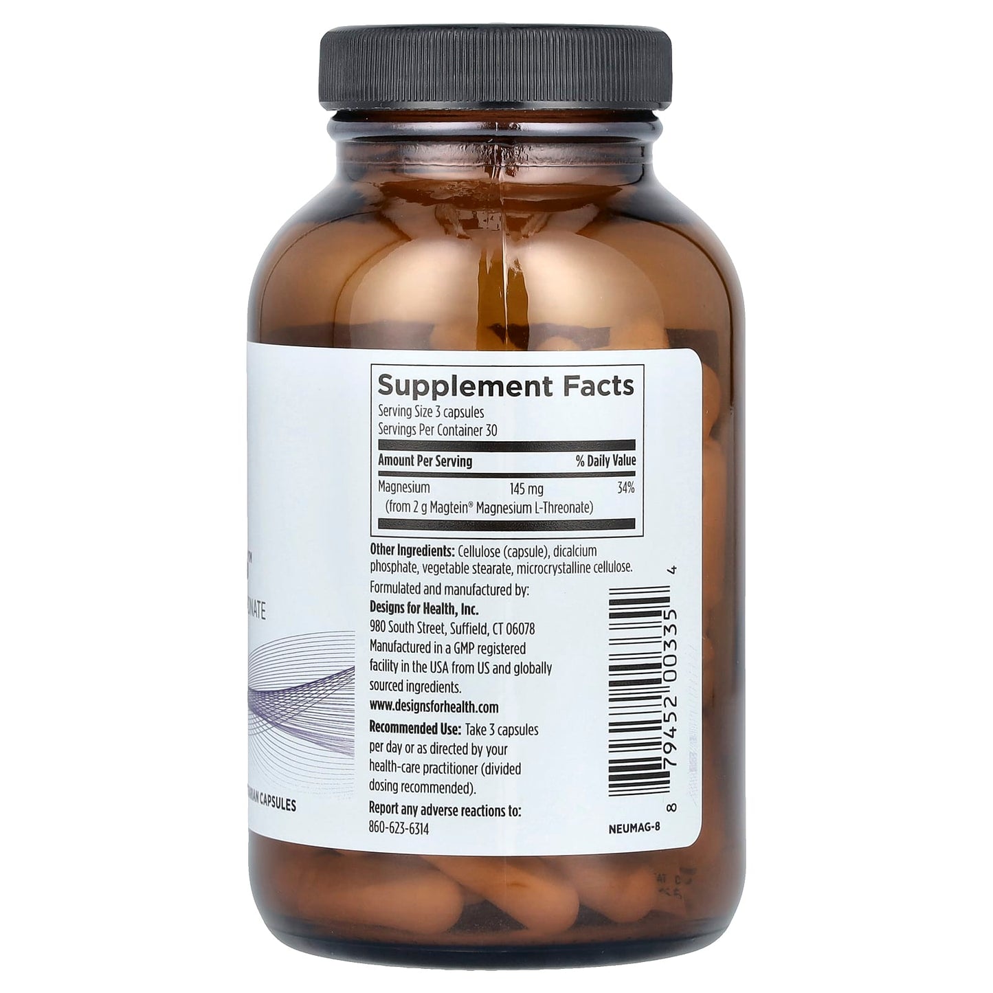 Optimize Brain Function with NeuroMag Magnesium Supplement - Designs For Health - Image 2