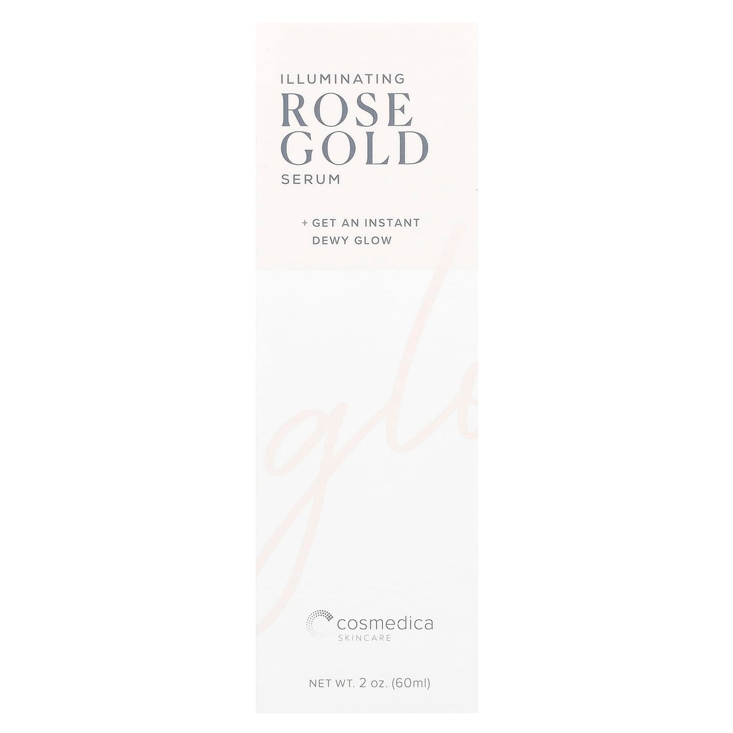 Illuminating Rose Gold Serum for Natural Dewy Glow by Cosmedica Skincare - Image 2
