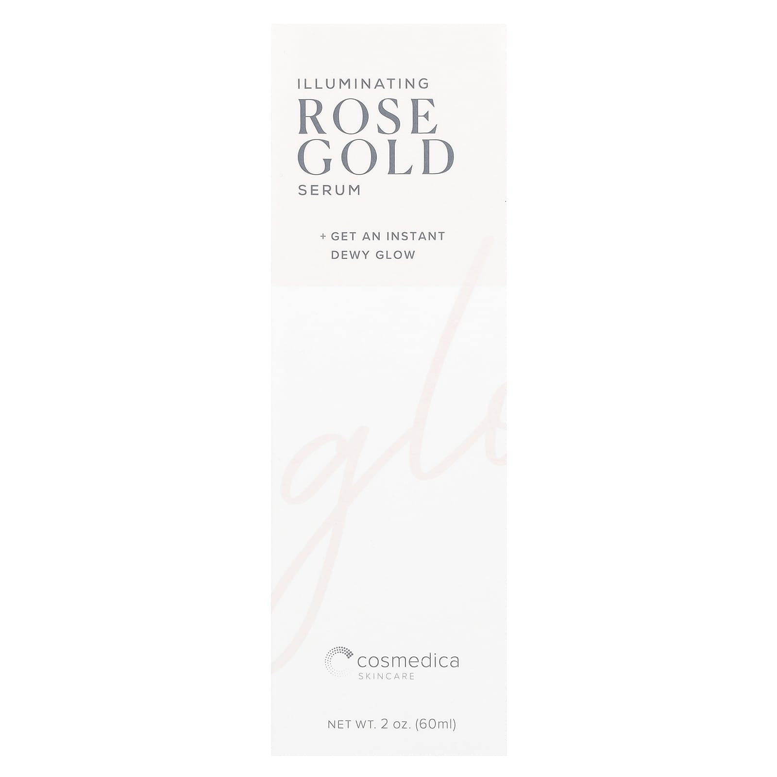 Illuminating Rose Gold Serum for Natural Dewy Glow by Cosmedica Skincare - Image 2