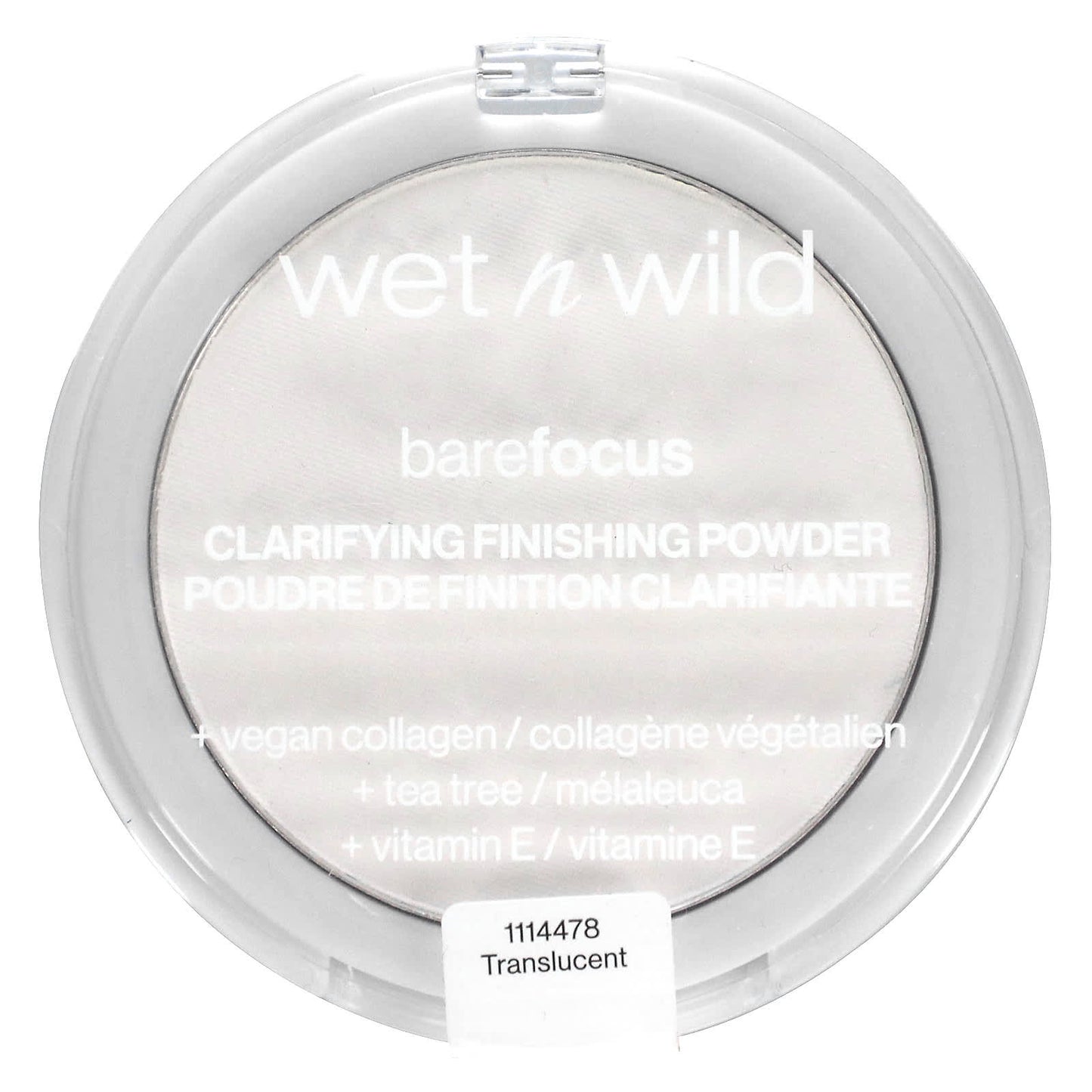 wet n wild, Barefocus, Clarifying Finishing Powder, 1114478 Translucent, 0.27 oz (7.8 g) - Image 1