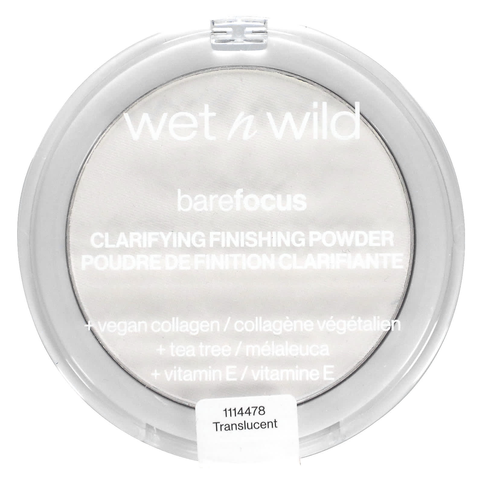 wet n wild, Barefocus, Clarifying Finishing Powder, 1114478 Translucent, 0.27 oz (7.8 g) - Image 1